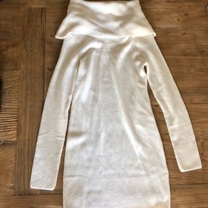 Body on turtle neck sweater dress